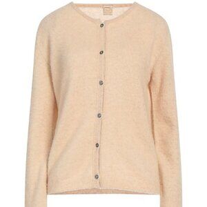 Massimo Alba Cream Brushed Cashmere Sweater, NWT